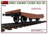 MiniArt 35303 Soviet Railway Flatbed 16,5-18t (1/35)
